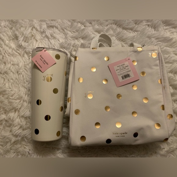 Kate Spade Lunch Tote Bag and Tumbler - Picture 4 of 5